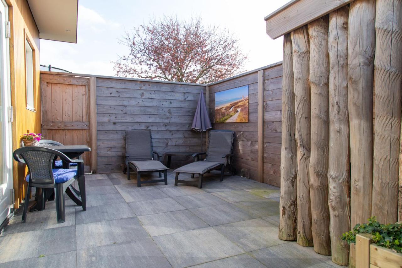 Luxe Kamer Chambre Renard Met Eigen Terras Zoutelande Kültér fotó
