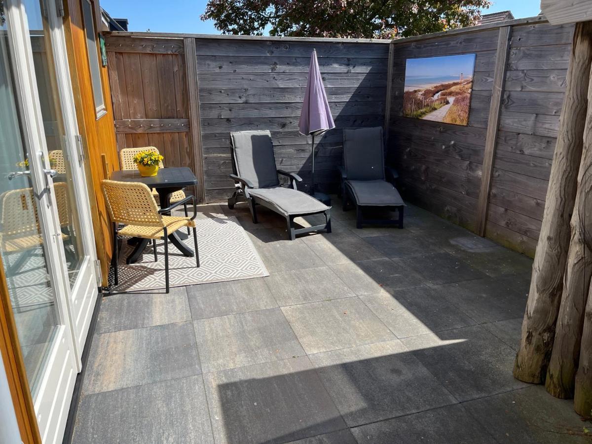 Luxe Kamer Chambre Renard Met Eigen Terras Zoutelande Kültér fotó