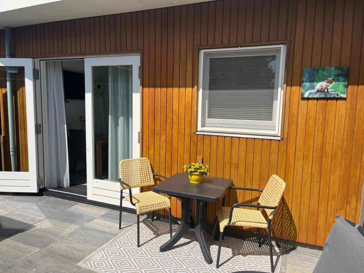 Luxe Kamer Chambre Renard Met Eigen Terras Zoutelande Kültér fotó