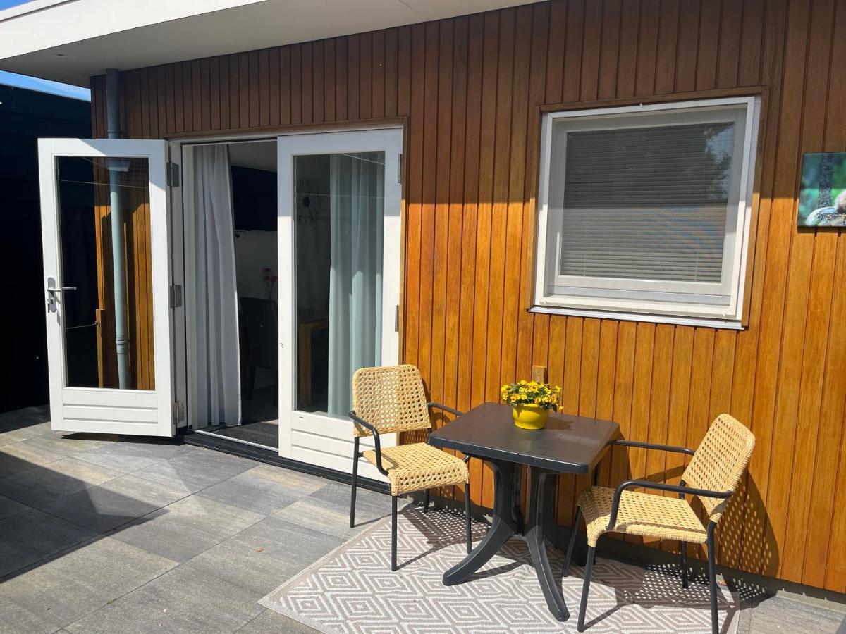 Luxe Kamer Chambre Renard Met Eigen Terras Zoutelande Kültér fotó